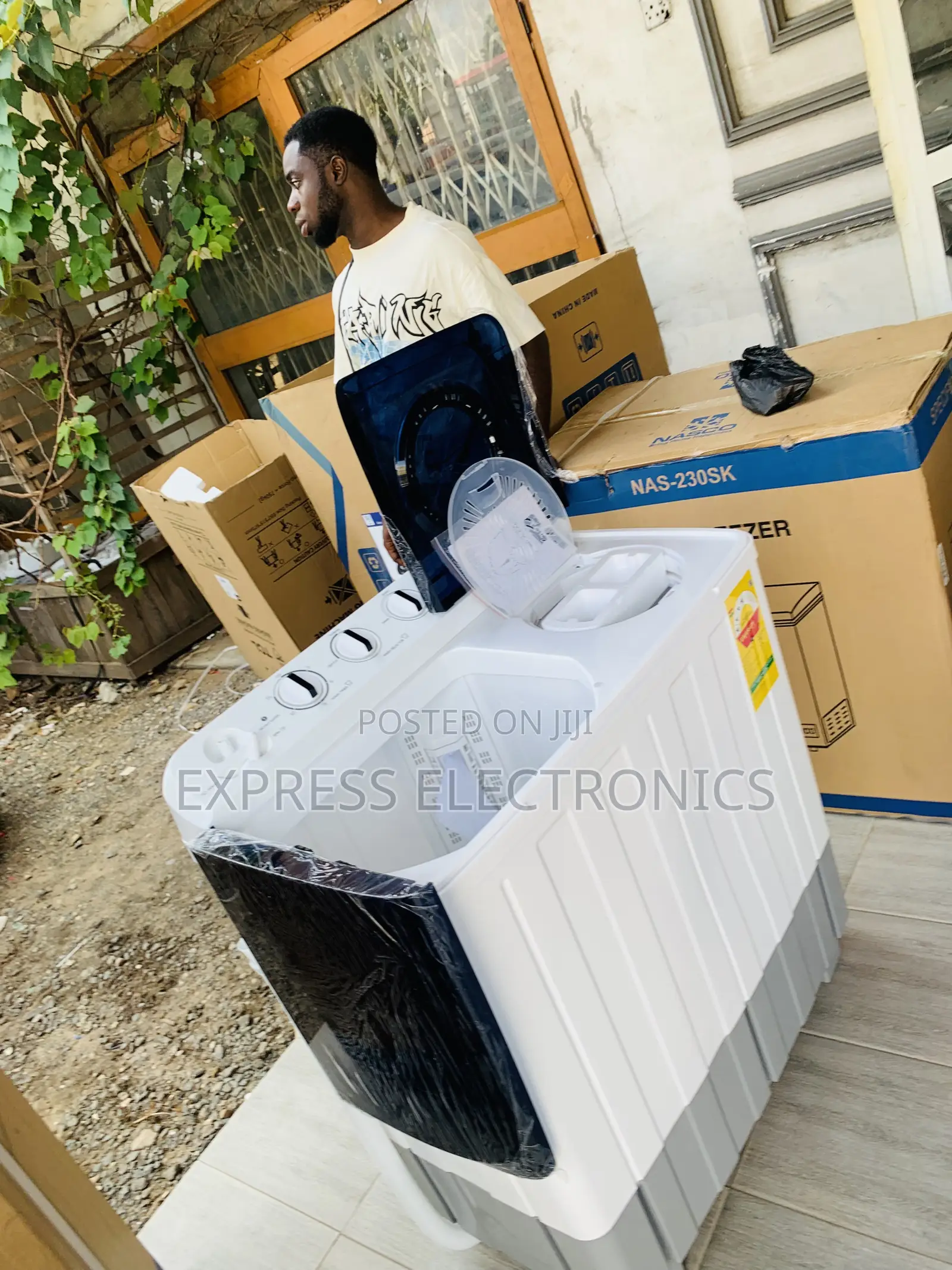 Limited Stock Semi Automatic TCL 10.5hp Topload Twintub