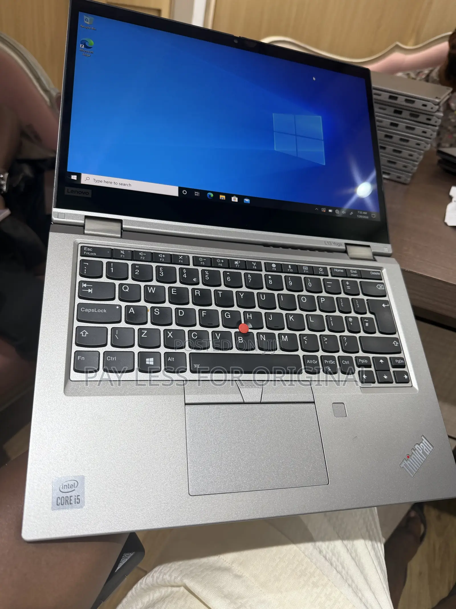 Laptop Lenovo ThinkPad L13 Yoga 8GB Intel Core i5 SSD 256GB