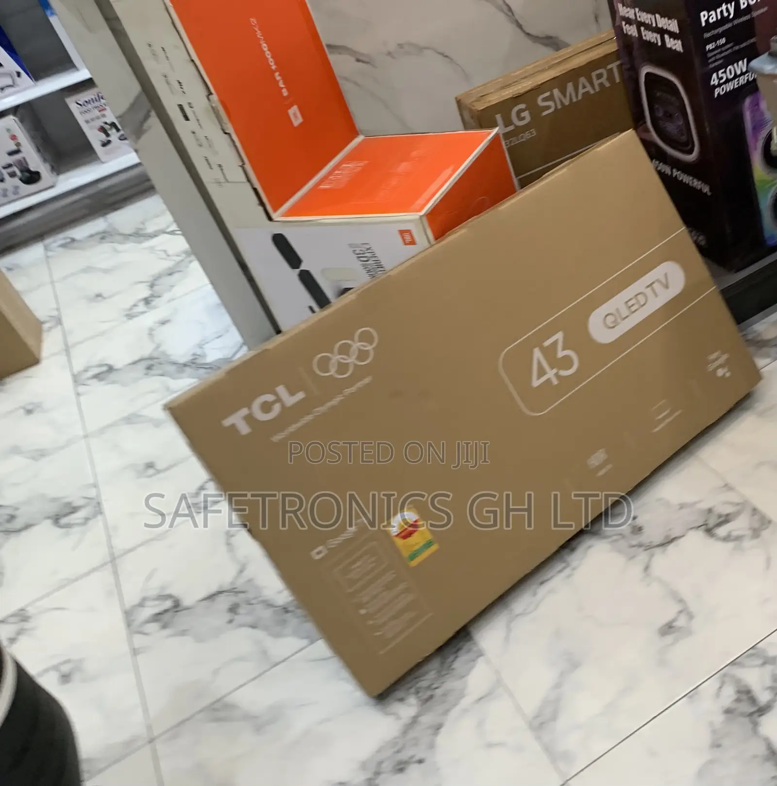 Choose Sleek TCL 43′′ FHD Smart Android Television