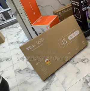 Choose Sleek TCL 43′′ FHD Smart Android Television
