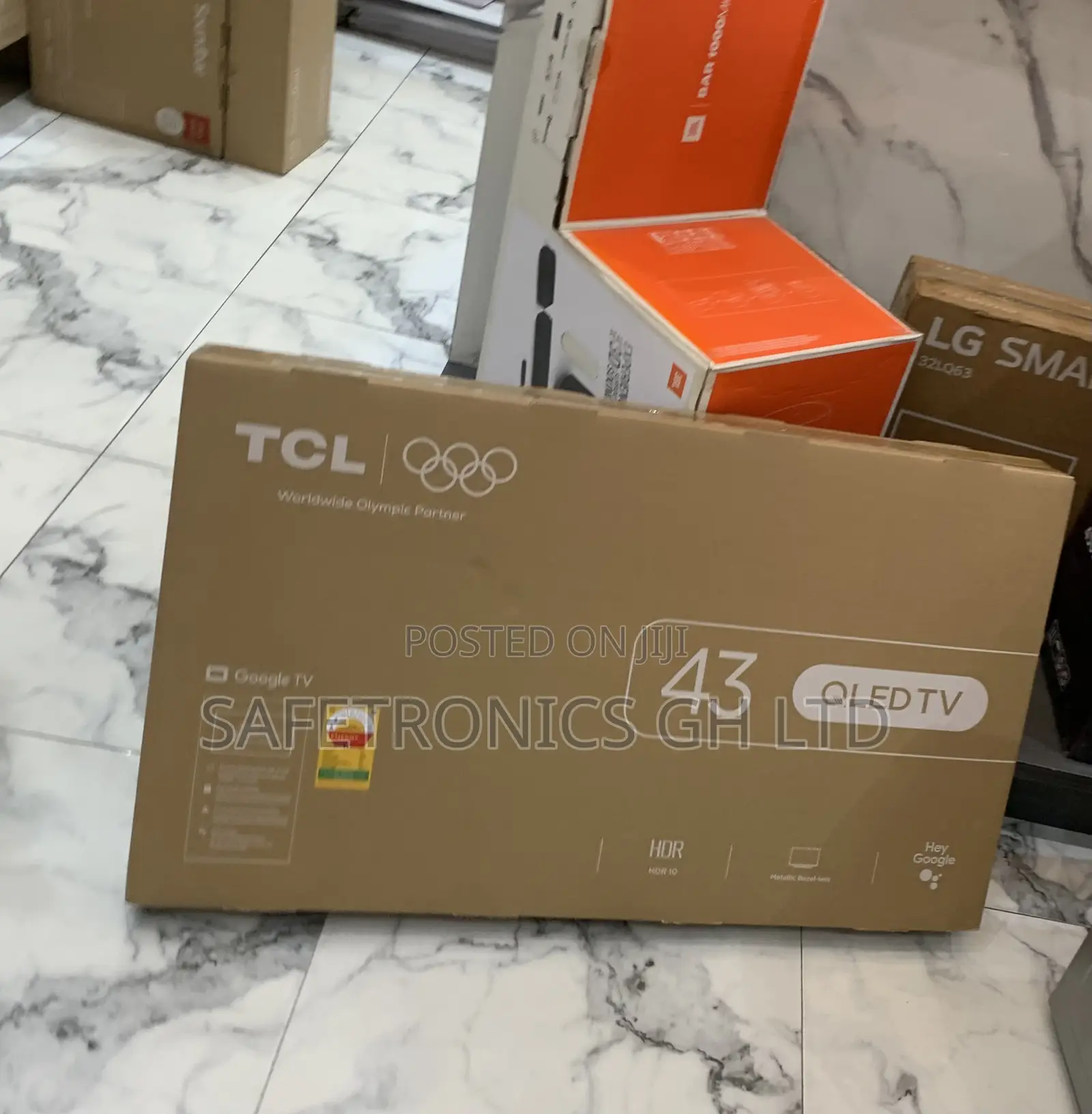 Choose Sleek TCL 43′′ FHD Smart Android Television
