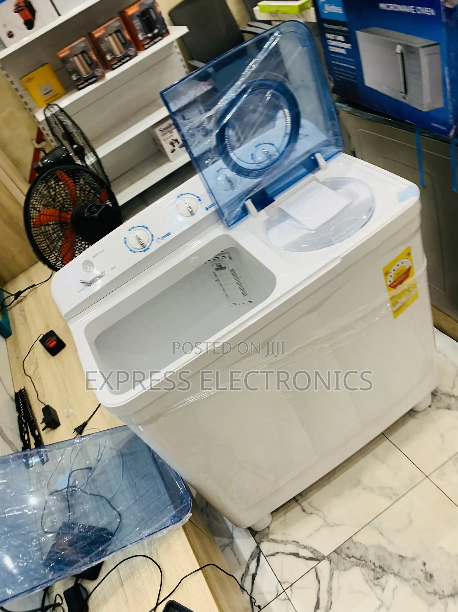 Ultra High Semi Auto Nasco 11kg Topload Twintub