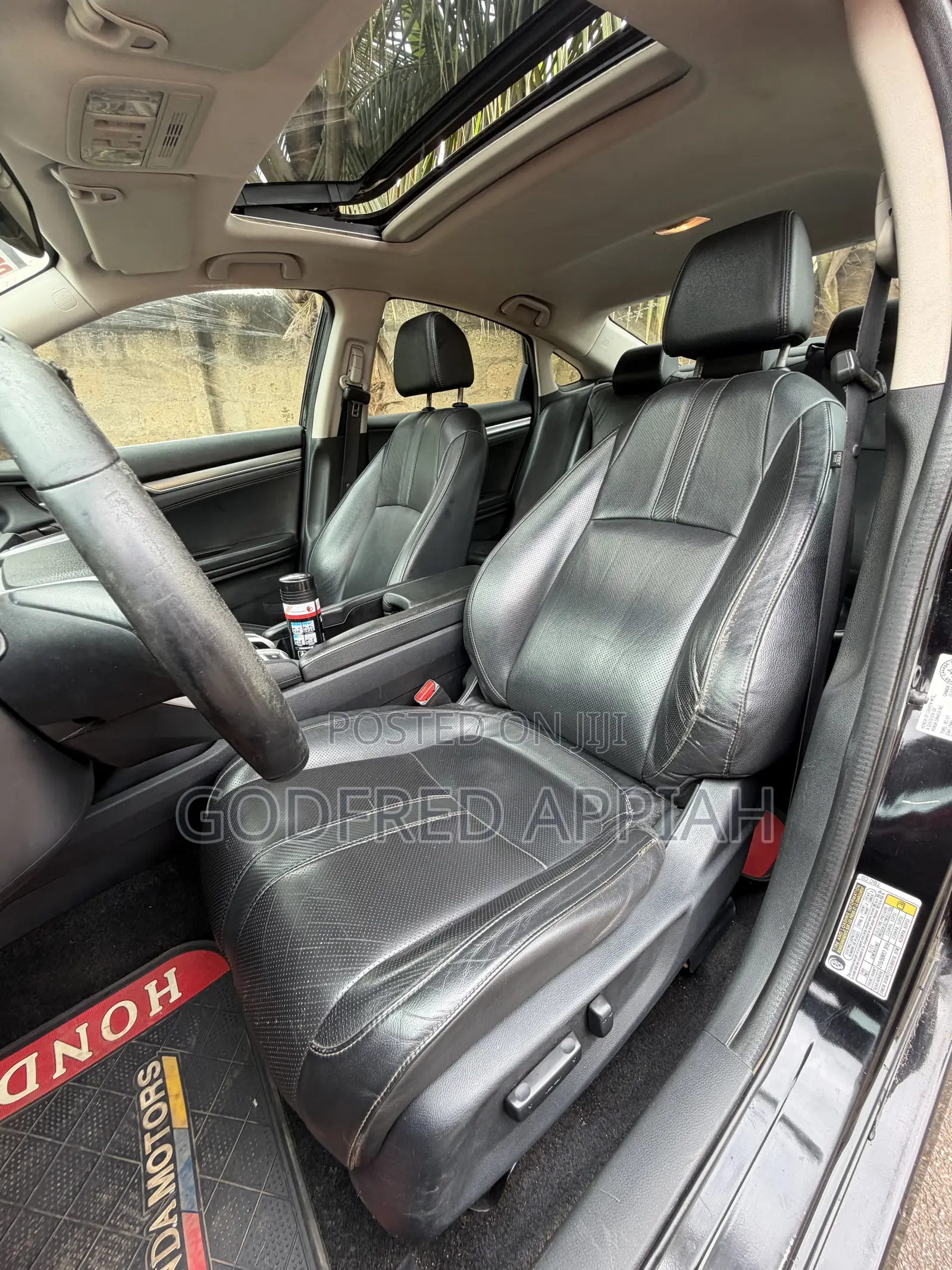 Honda Civic Sport Touring 4dr Hatchback (1.5L 4cyl) 2017 Black