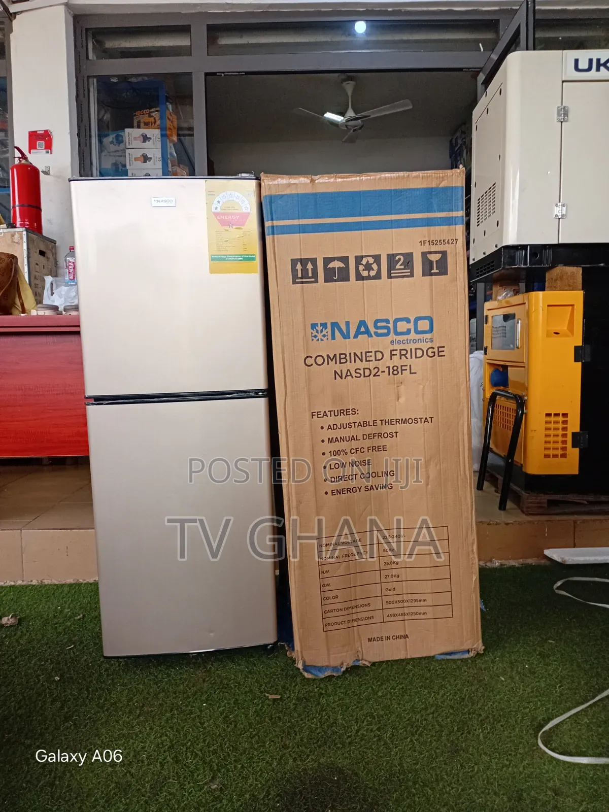 Nasco 136L Double Door Fridge – Premium Cooling Performance136L