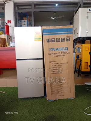 Nasco 136L Double Door Fridge – Premium Cooling Performance136L