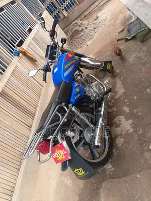New Royal Motorcycle 2025 Blue
