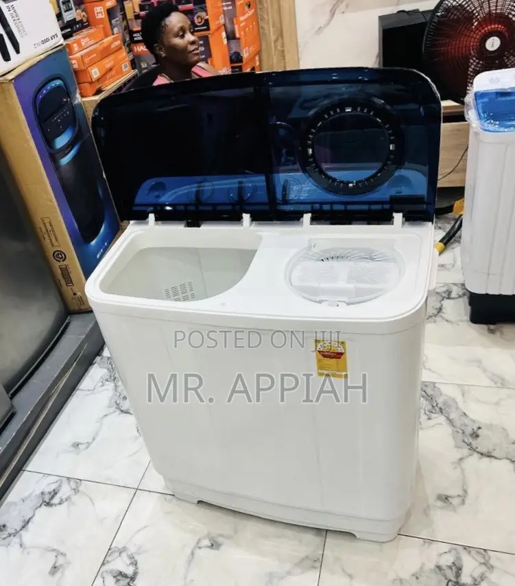 Latest and Classic TCL 10.5kg Semi-Automatic Washing Machine(White)