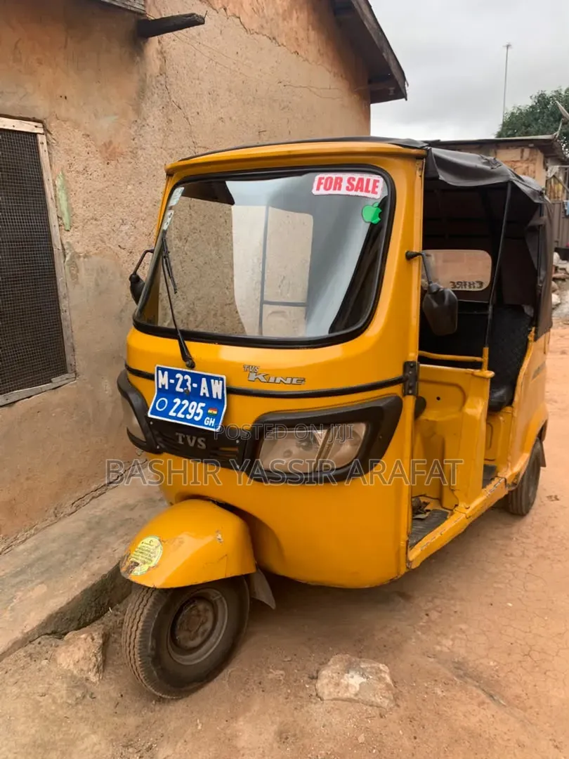 TVS King Deluxe Plus iTouch Start 2023 Yellow