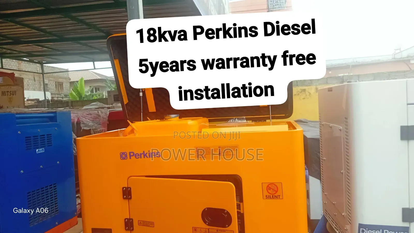 Premium Perkins 18kVA Generator – Strong, Silent Fuel Efficient