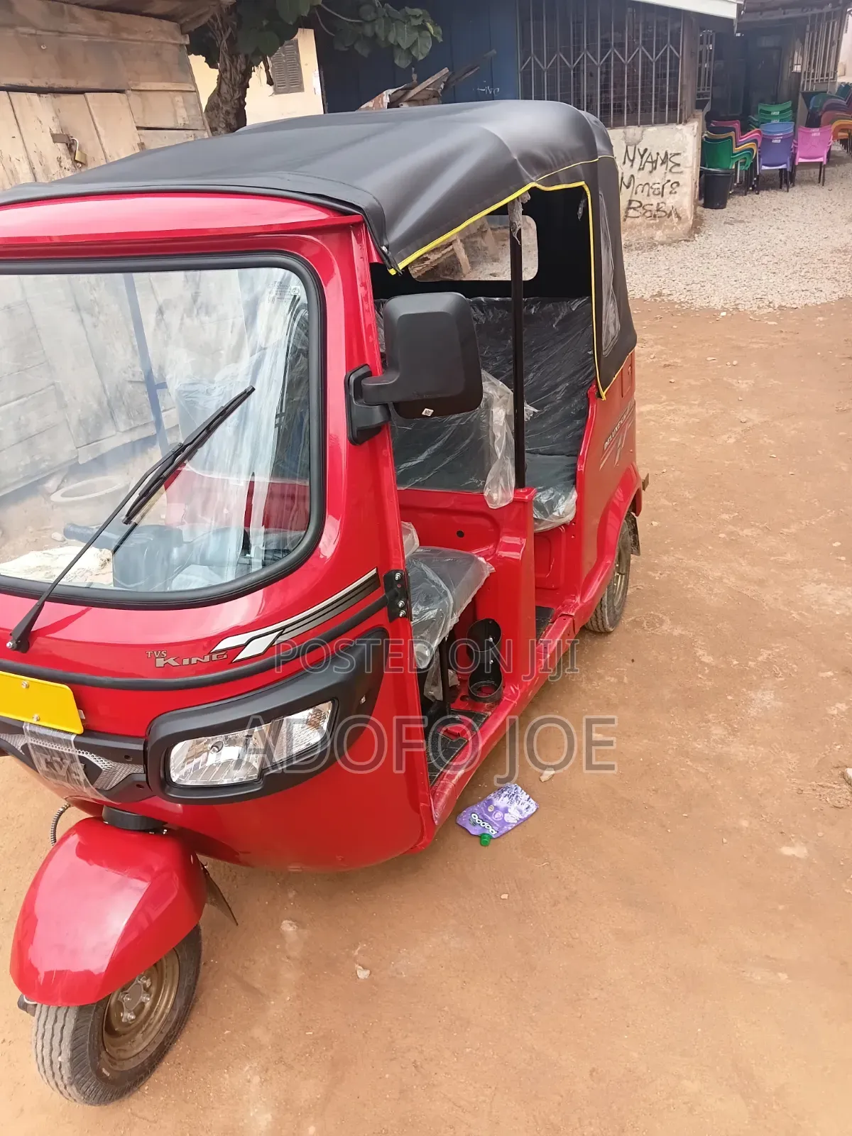 New TVS King Cargo 2025 Red
