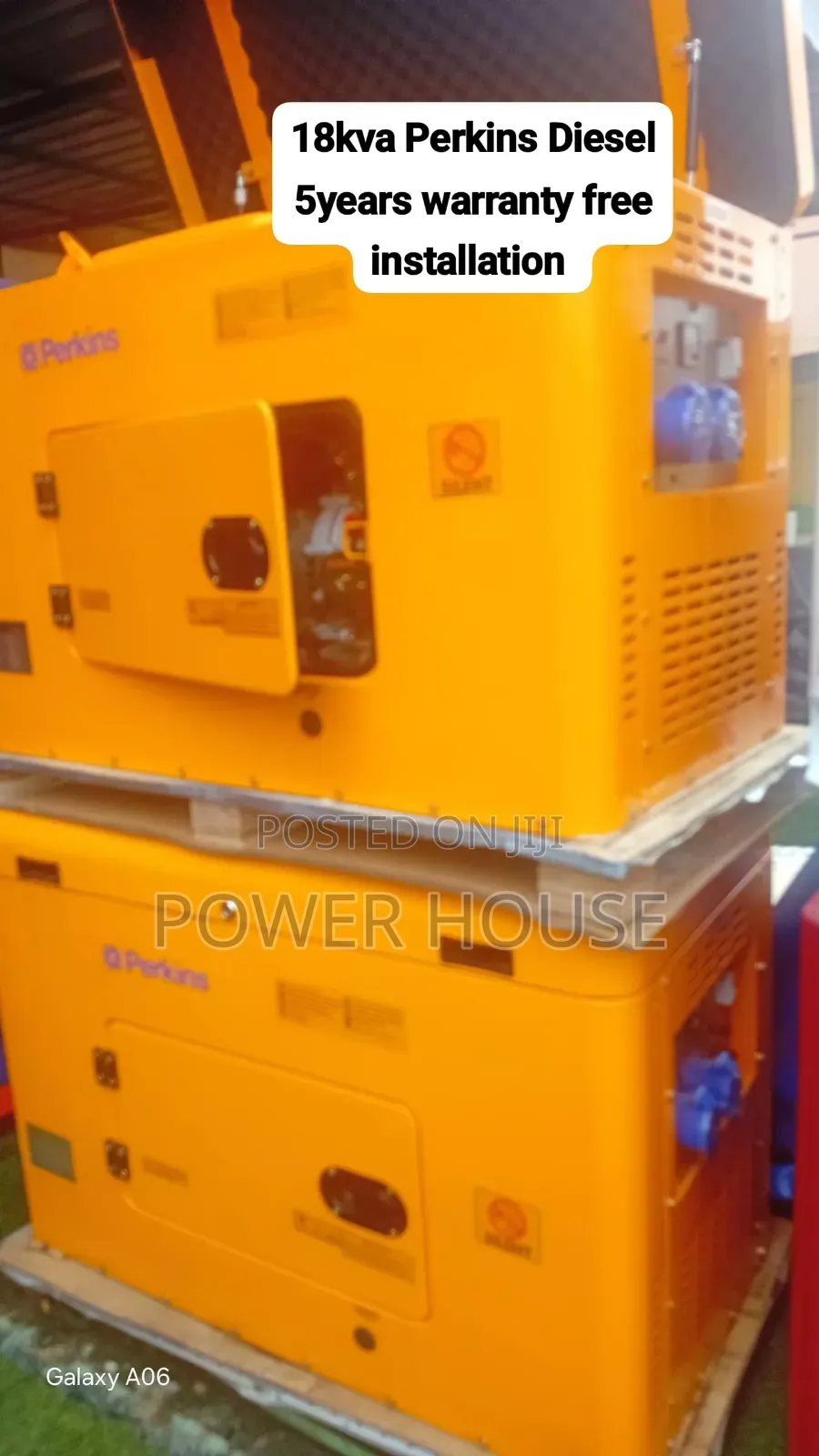Massive 18kVA Perkins Generator – Ready for Instant Installation
