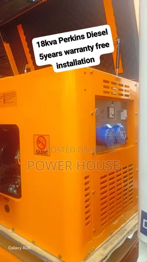 Massive 18kVA Perkins Generator – Ready for Instant Installation