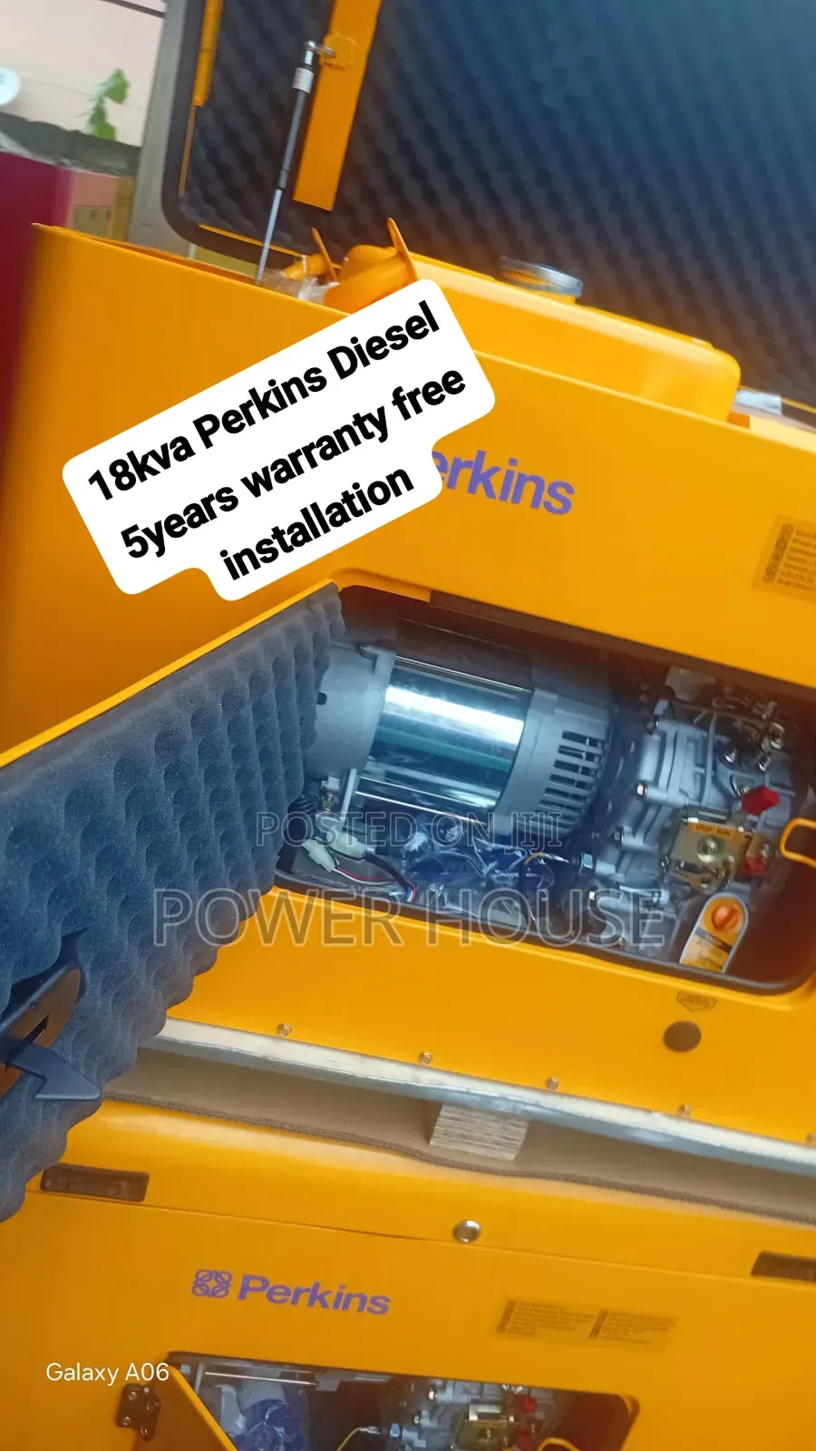Perkins 18kVA Silent Generator – Stable Power, Maximum Value