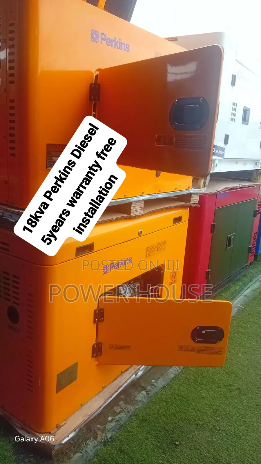 Heavy-Duty 18kVA Perkins Generator – Long-Lasting Performance