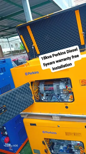 Strong Perkins 18kVA Generator – Perfect for Factories Offices