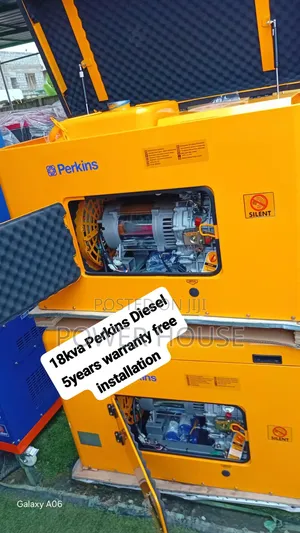 Strong Perkins 18kVA Generator – Perfect for Factories Offices