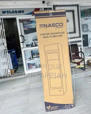 Purchase Durable Nasco 1 Door Display Fridge(NAS-Fl360-1DR)298Liters