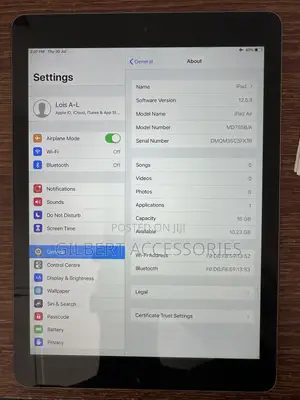 Apple iPad Air 16 GB Silver