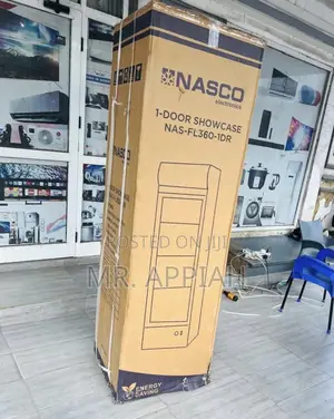 Shop Sleek Nasco 298L Beverage Cooler(NAS-Fl360-1DR)Glass Door