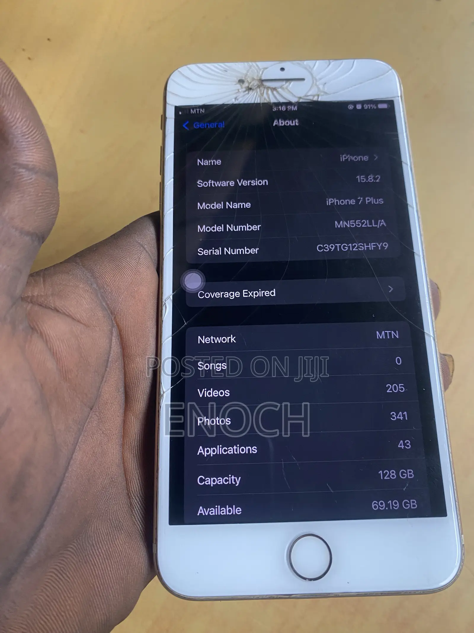 Apple iPhone 7 Plus 128 GB White