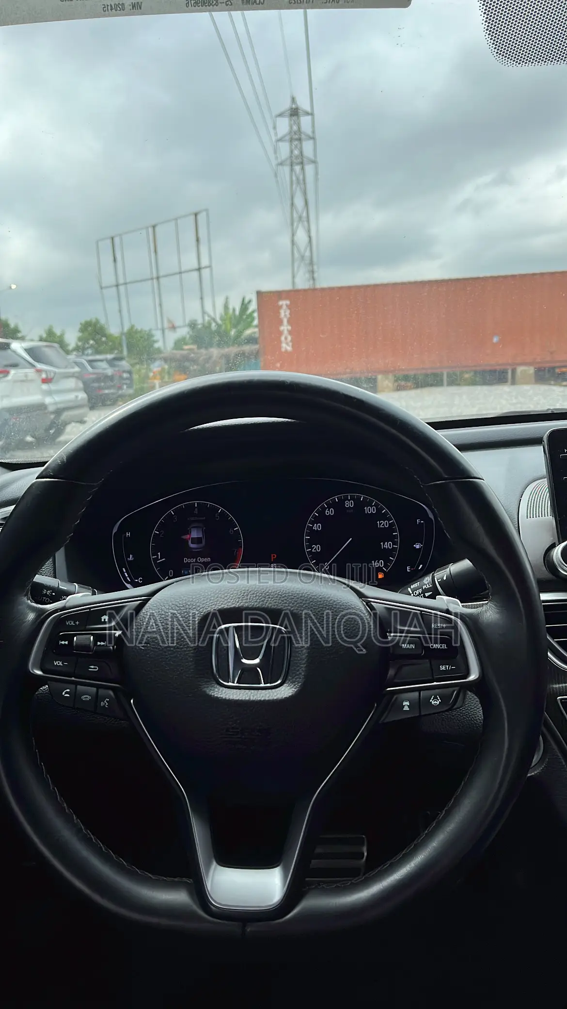 Honda Accord Sport (2.0L 4cyl Turbo 6M) 2019 Black