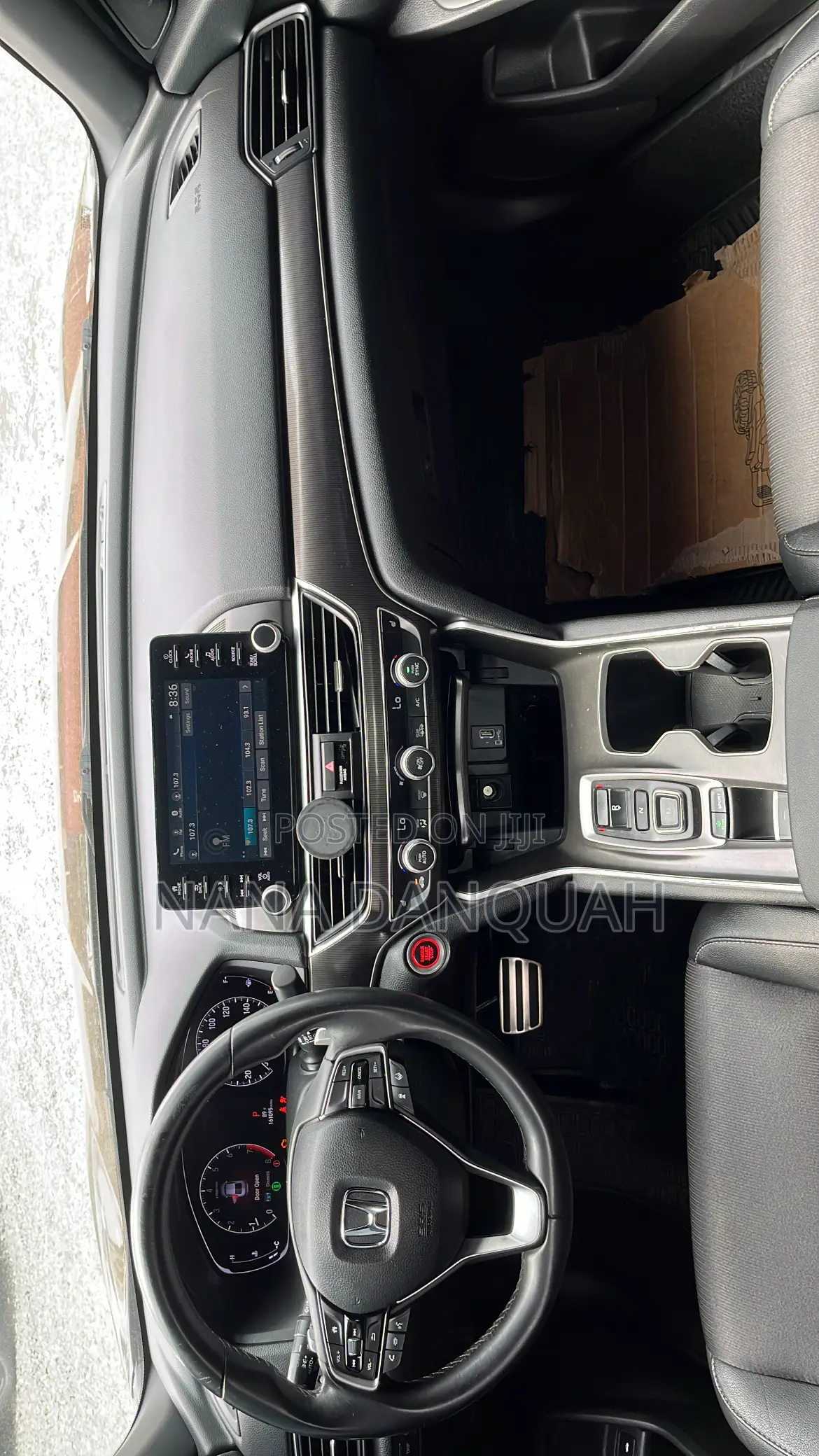 Honda Accord Sport (2.0L 4cyl Turbo 6M) 2019 Black