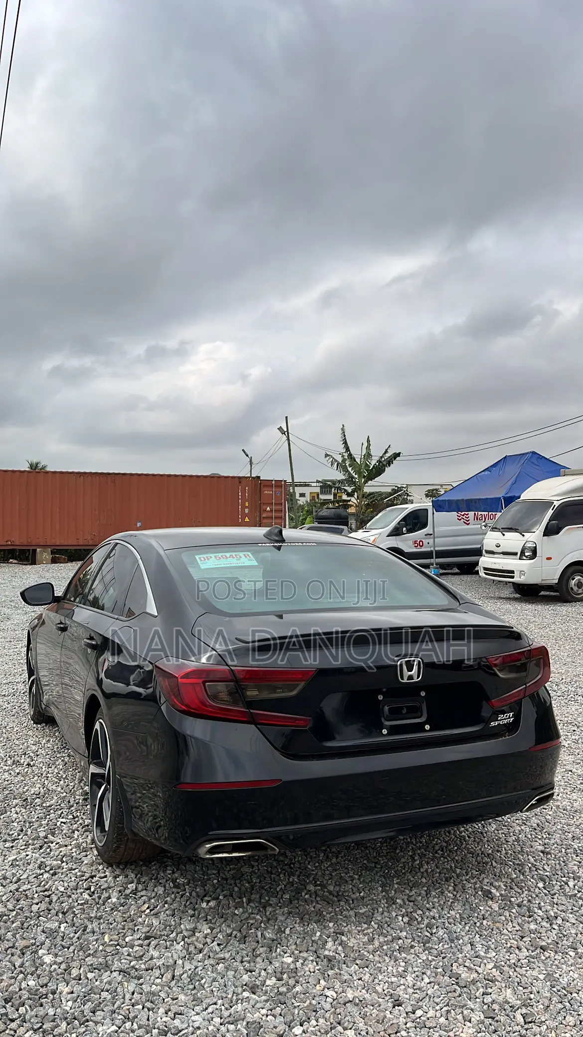Honda Accord Sport (2.0L 4cyl Turbo 6M) 2019 Black