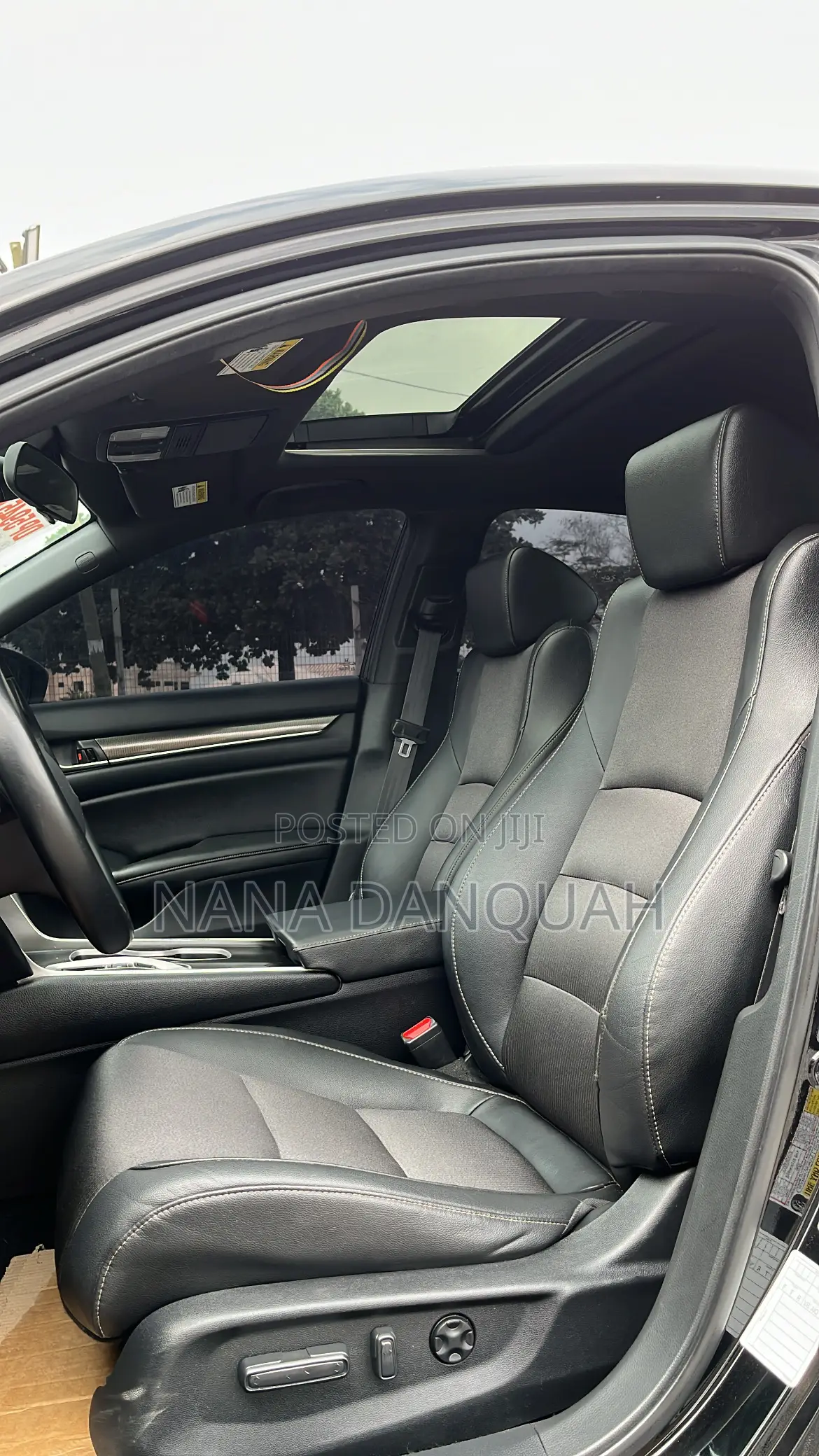 Honda Accord Sport (2.0L 4cyl Turbo 6M) 2019 Black