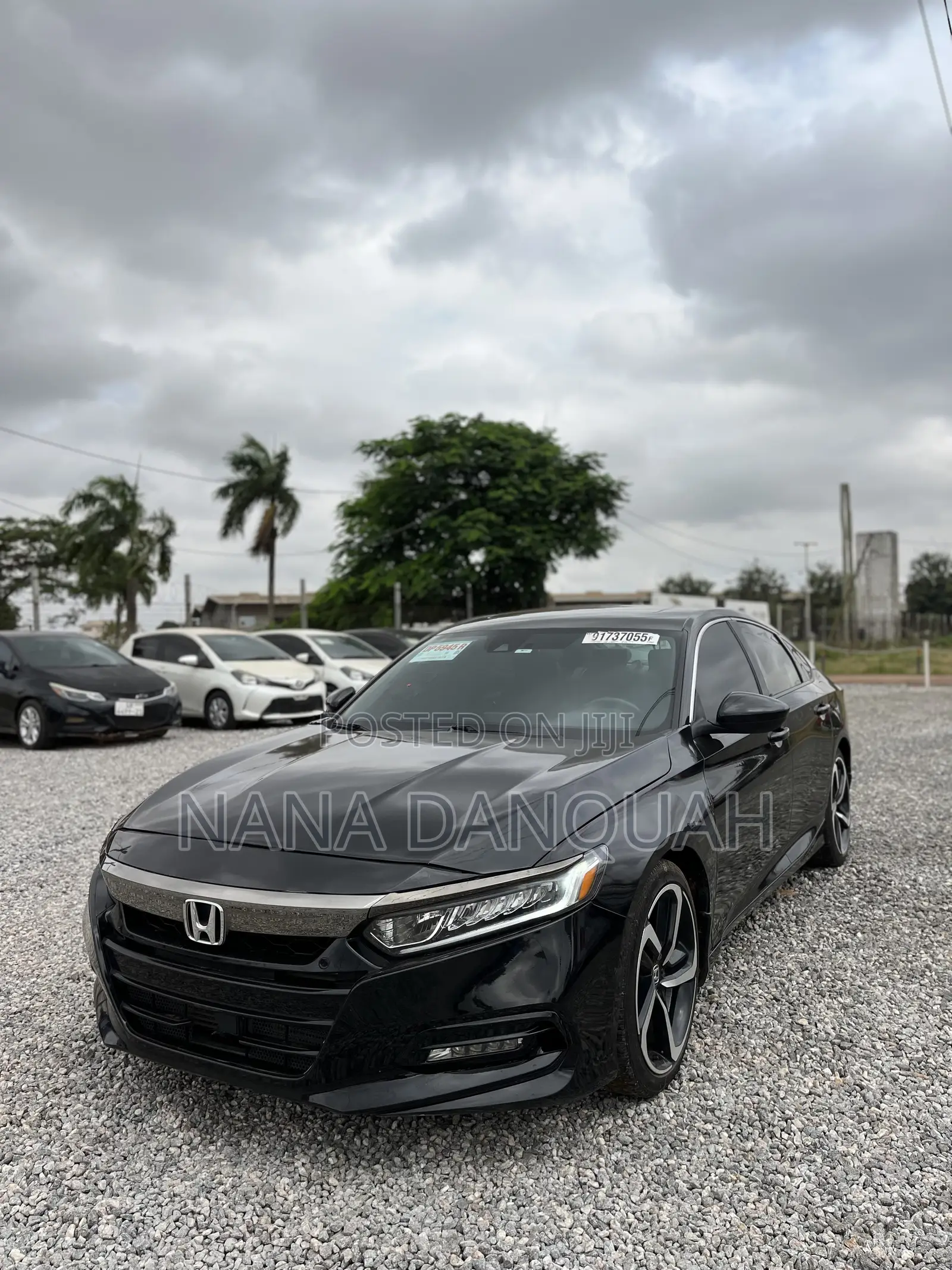 Honda Accord Sport (2.0L 4cyl Turbo 6M) 2019 Black
