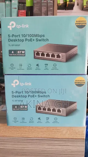 5 Port 10/100mbps Desktop Poe+ Switch / TL-SF1005P
