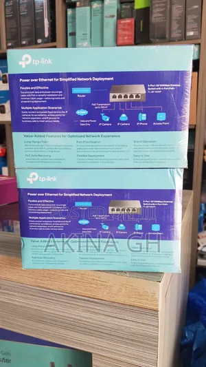 5 Port 10/100mbps Desktop Poe+ Switch / TL-SF1005P