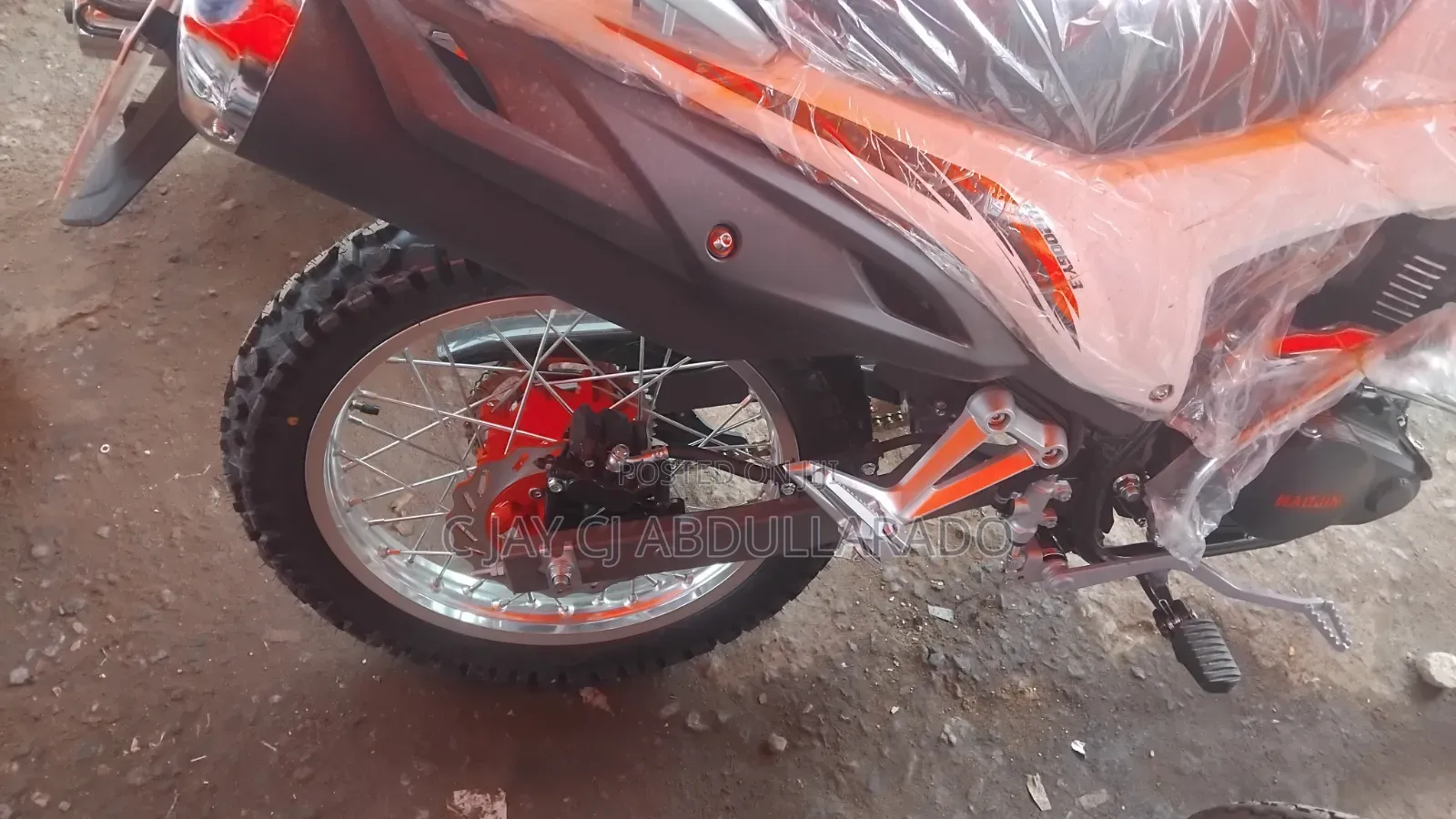 New Haojue DR190S 2026 Red