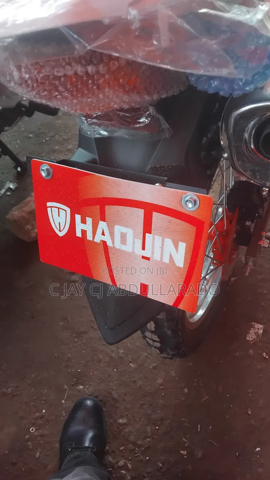 New Haojue DR190S 2026 Red