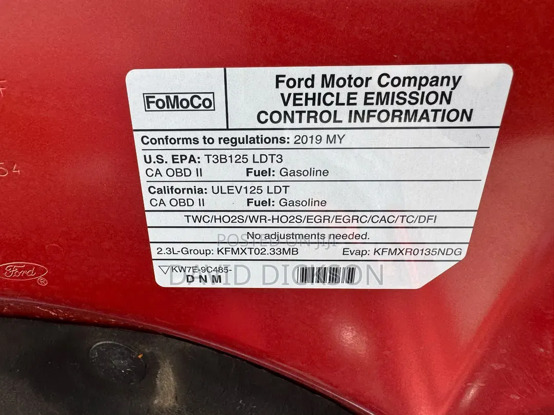 Ford Ranger 2019 Orange