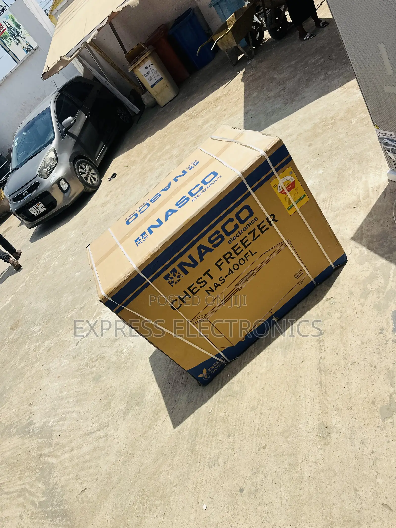 Available Dark Grey NAS-400-1dr Chest Freezer Nasco