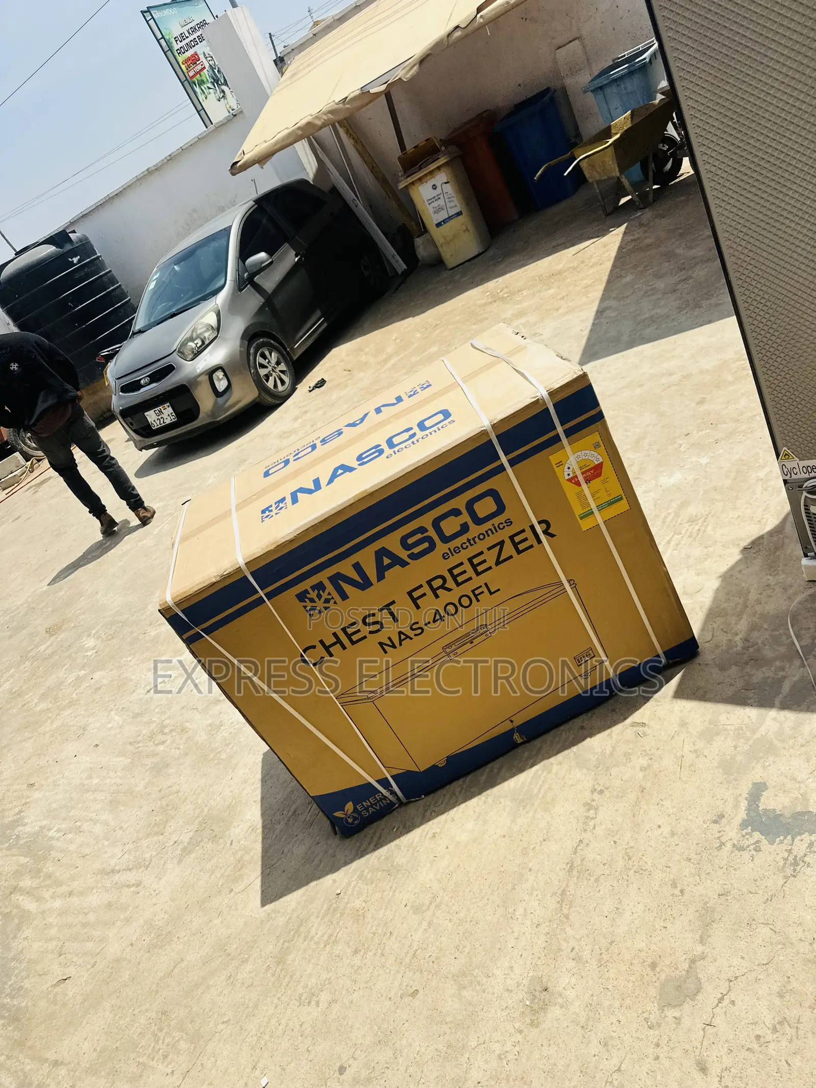 Available Dark Grey NAS-400-1dr Chest Freezer Nasco