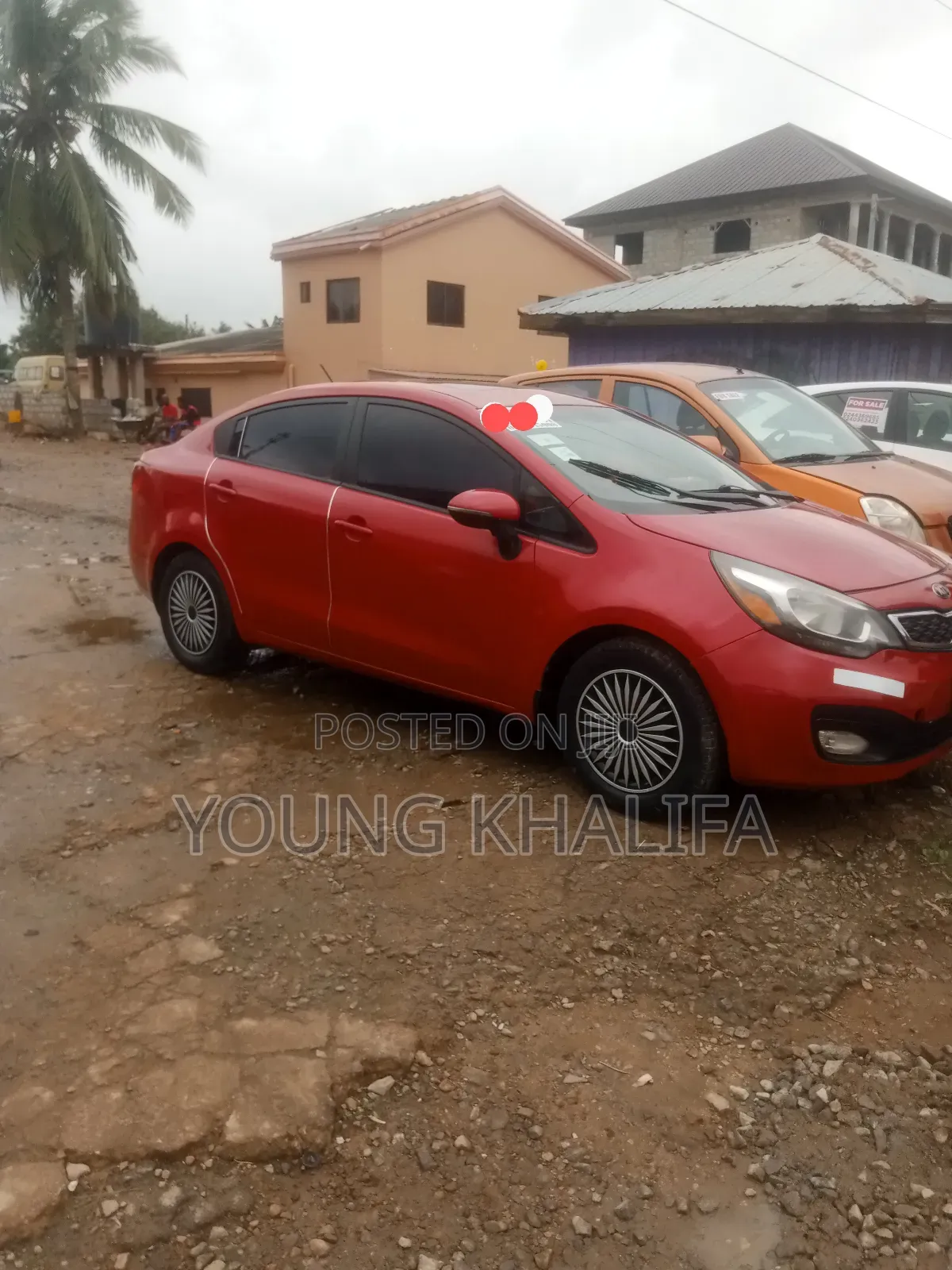 Kia Rio 2013 Orange