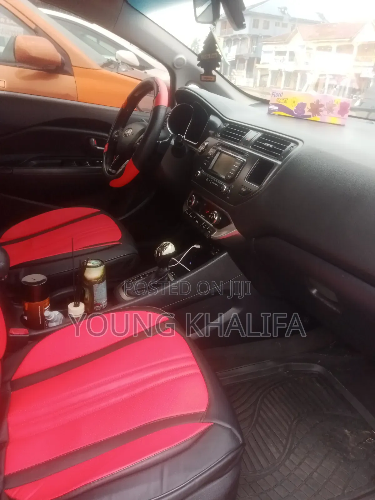 Kia Rio 2013 Orange