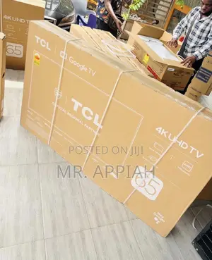 Extremely Affordable TCL 65” Uhd Smart Google TV(Black)