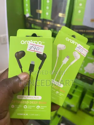 Oraimo Conch 2C Type-C Wired Earphones – Deep Bass Stereo Headset
