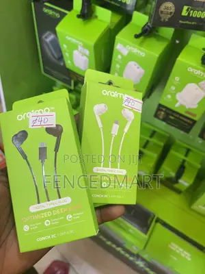 Oraimo Conch 2C Type-C Wired Earphones – Deep Bass Stereo Headset