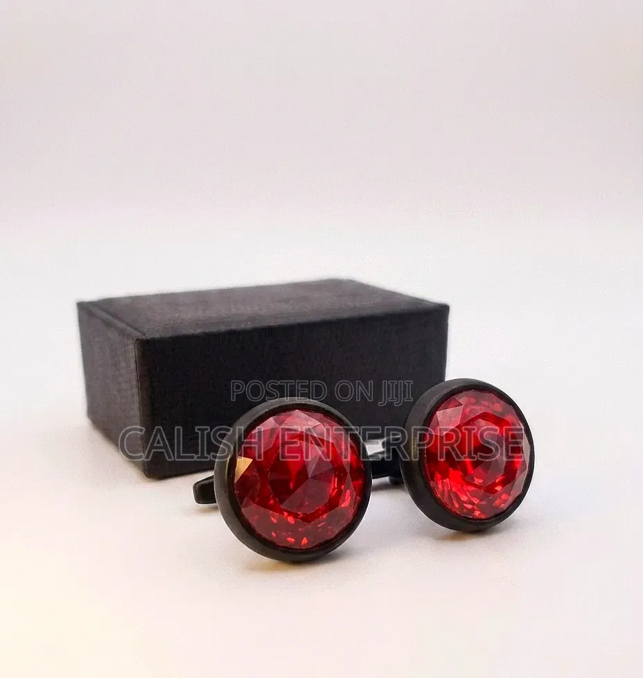 Premium Luxury Crystal Cufflinks – Elevate Your Style