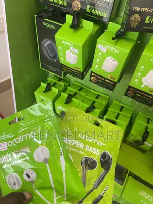 Oraimo Lite Airy Tune Half in-Ear Earphones (White)