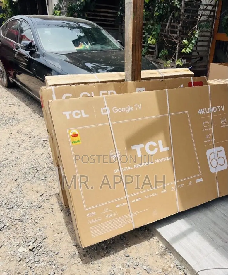 Latest and Unique TCL 65” Uhd Smart Satellite TV(2025 Model)