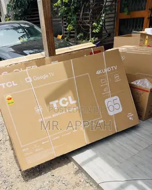 Latest and Unique TCL 65” Uhd Smart Satellite TV(2025 Model)