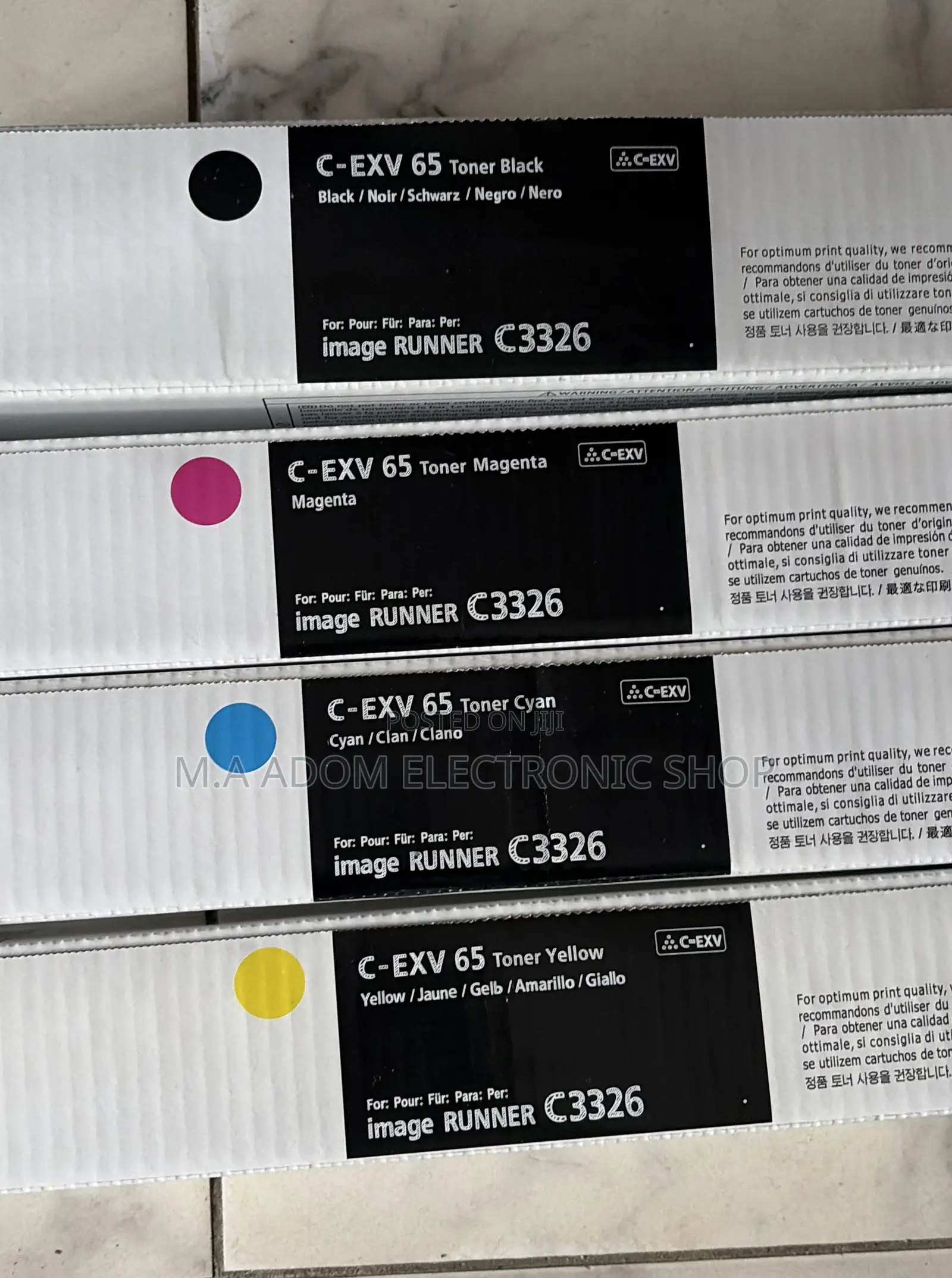 C-Exv65 Premium Toners Cartridge for Canon Copier C3326i