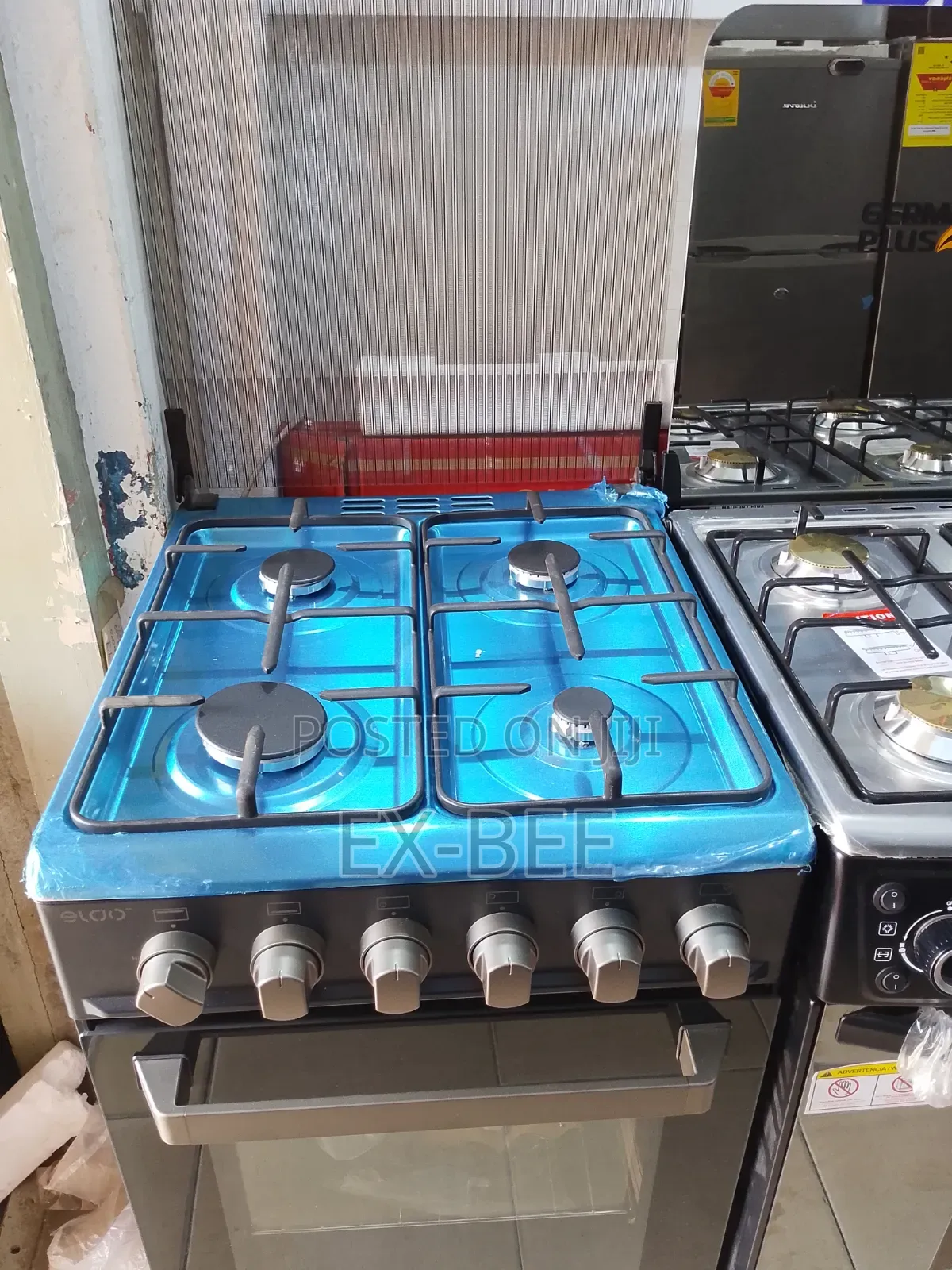 Elao 4 Burner Gas Cooker With Quality Stainless Steel