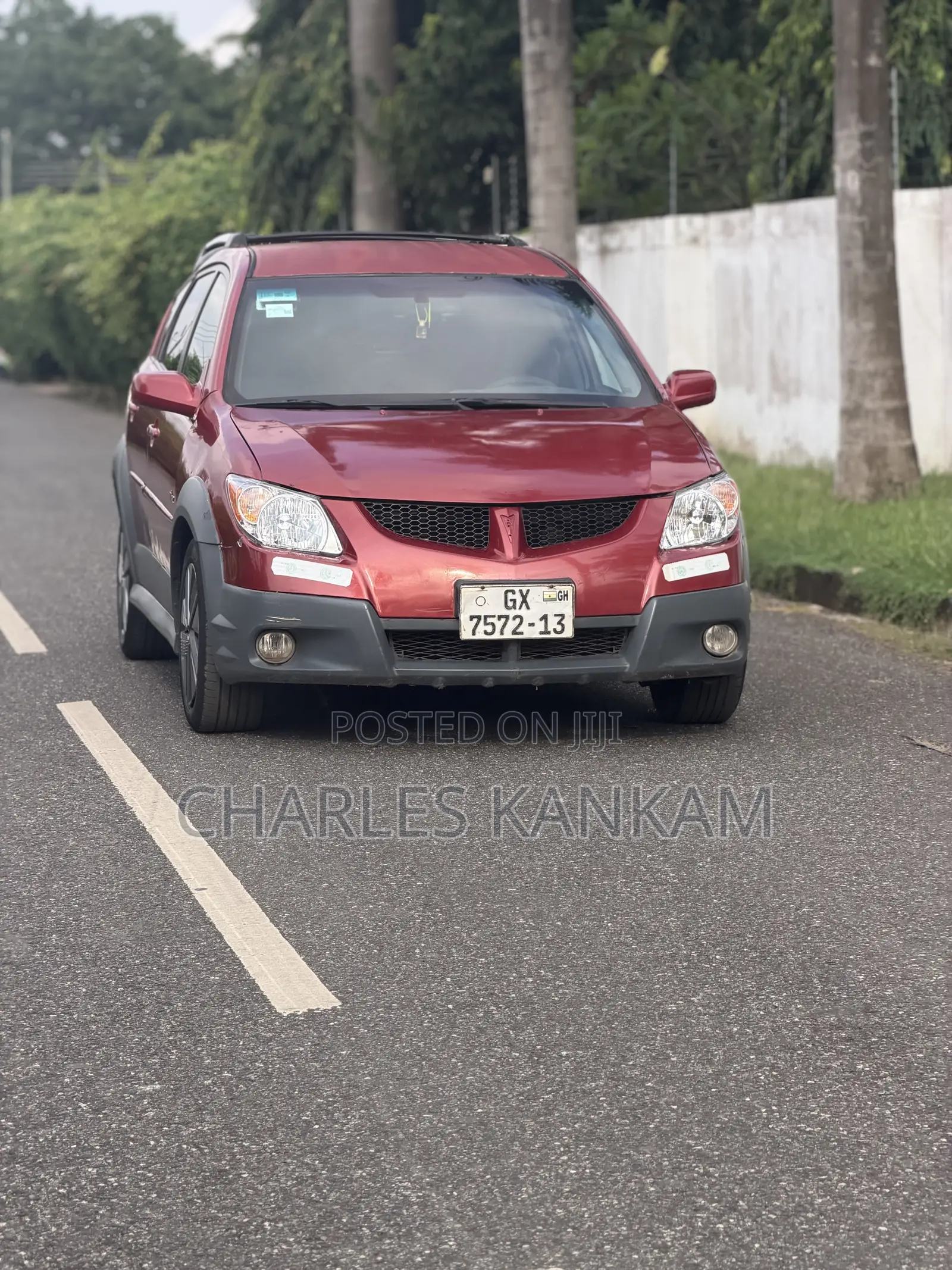 Pontiac Vibe 2008 Red