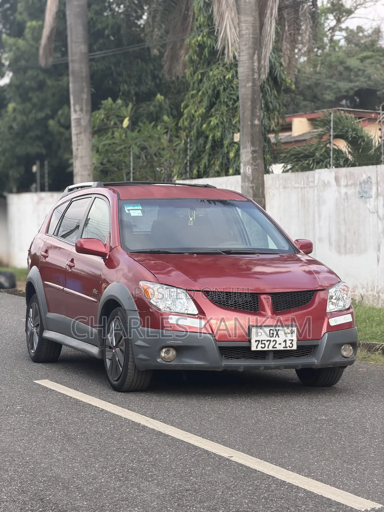 Pontiac Vibe 2008 Red