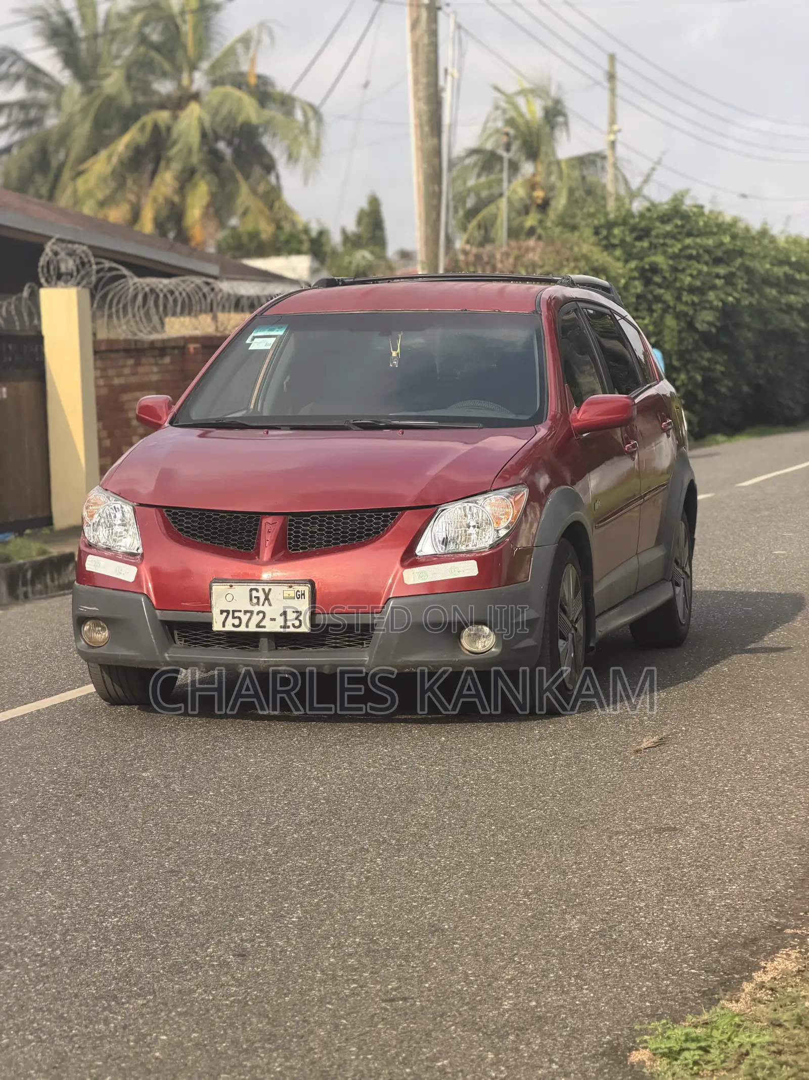 Pontiac Vibe 2008 Red